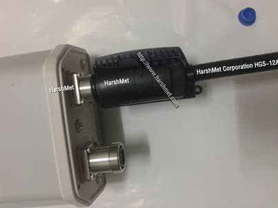 Gel Protection Enclosure for DIN Connector Waterproofing